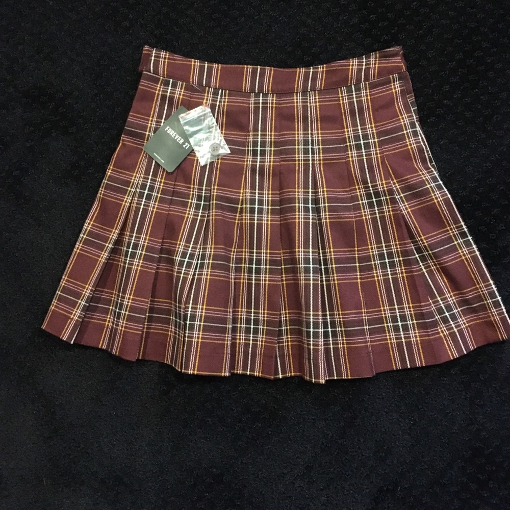 Plaid skirt